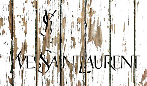 puzzle yves saint laurent|Yves Saint Laurent Vintage Logo Peeling Paint Barn Wood .